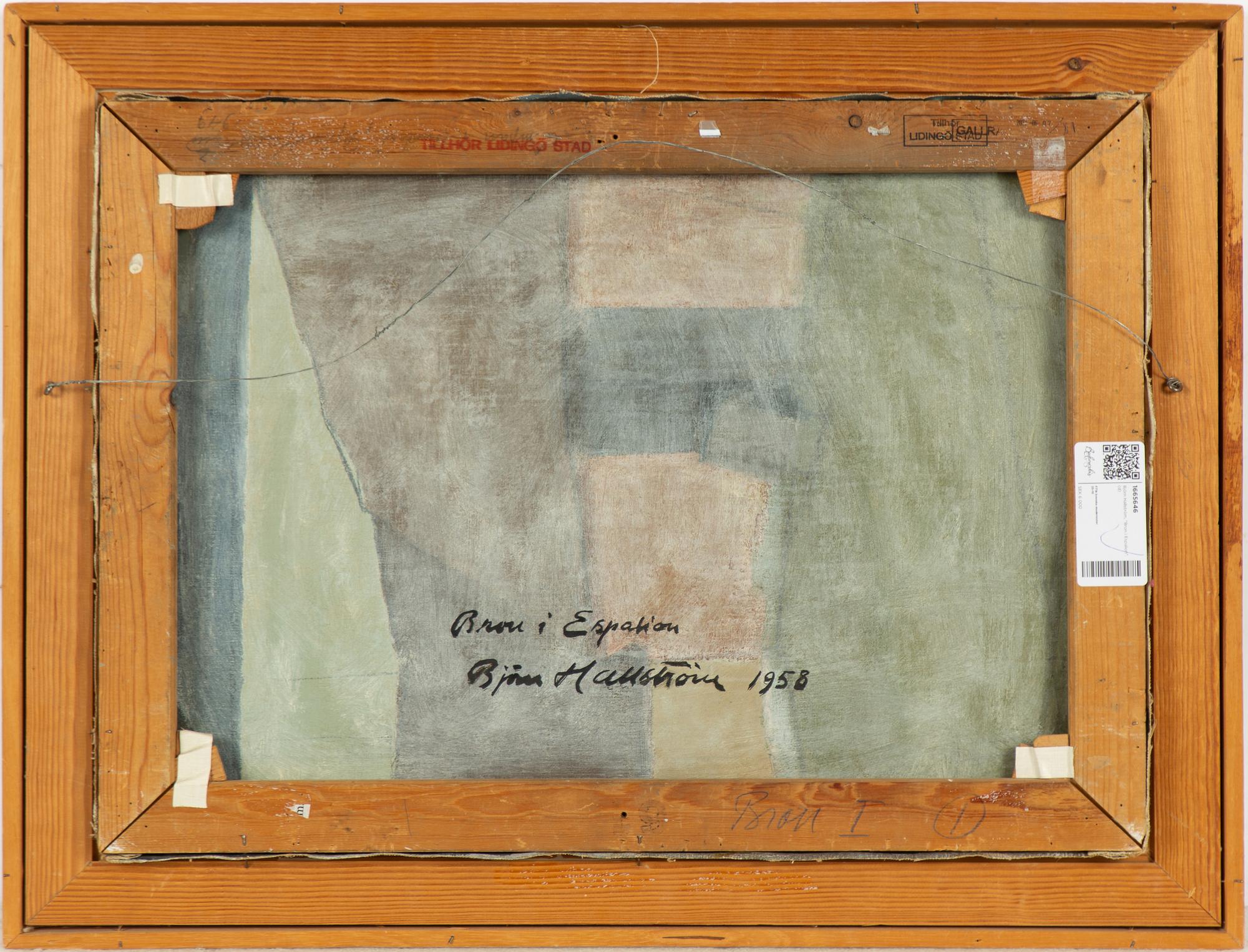 Björn Hallström, "Bron i Espalion".