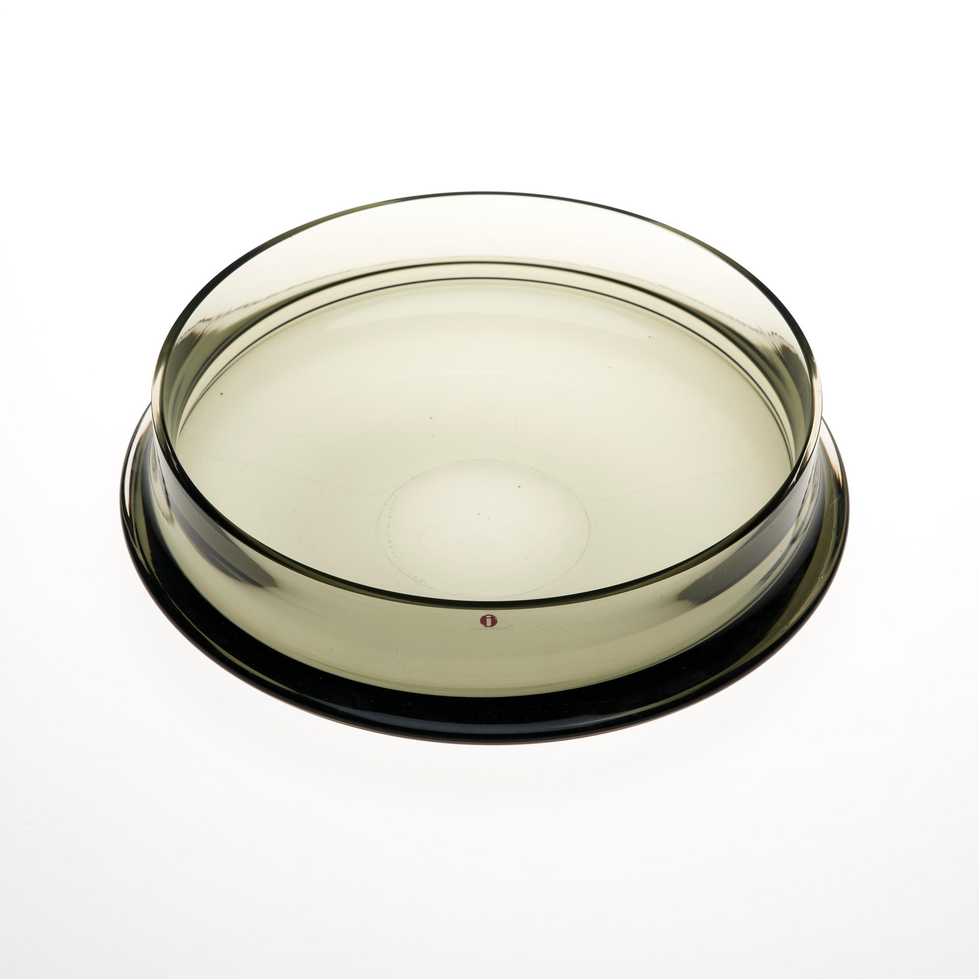 SKÅL, glas, signerad Tapio Wirkkala 3591.