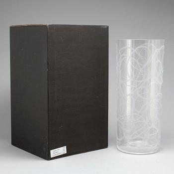 INGEGERD RÅMAN, vas, glas, "Slowfox", Orrefors.