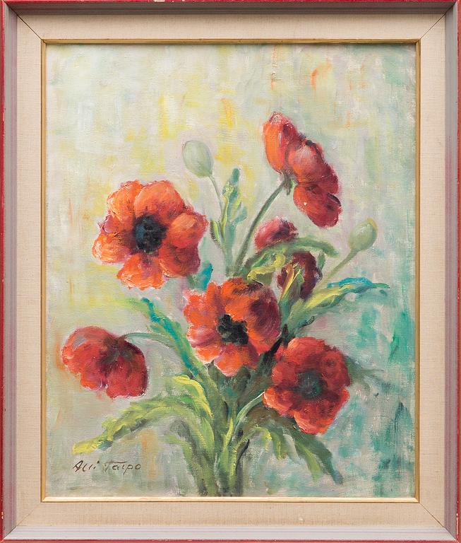 ALLI TALPO, oil on canvas, signed.