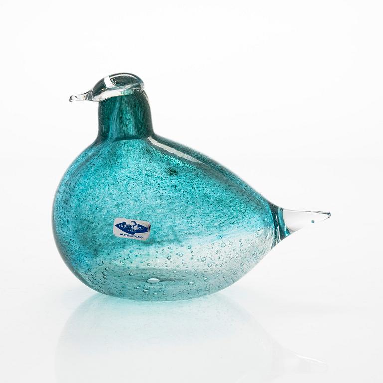 Oiva Toikka, A glassbird, 'Green Bird', signed Oiva Toikka Nuutajärvi Notsjö 273/300.