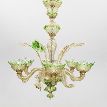 Chandelier Murano Italy mid/second half of the 20th century.