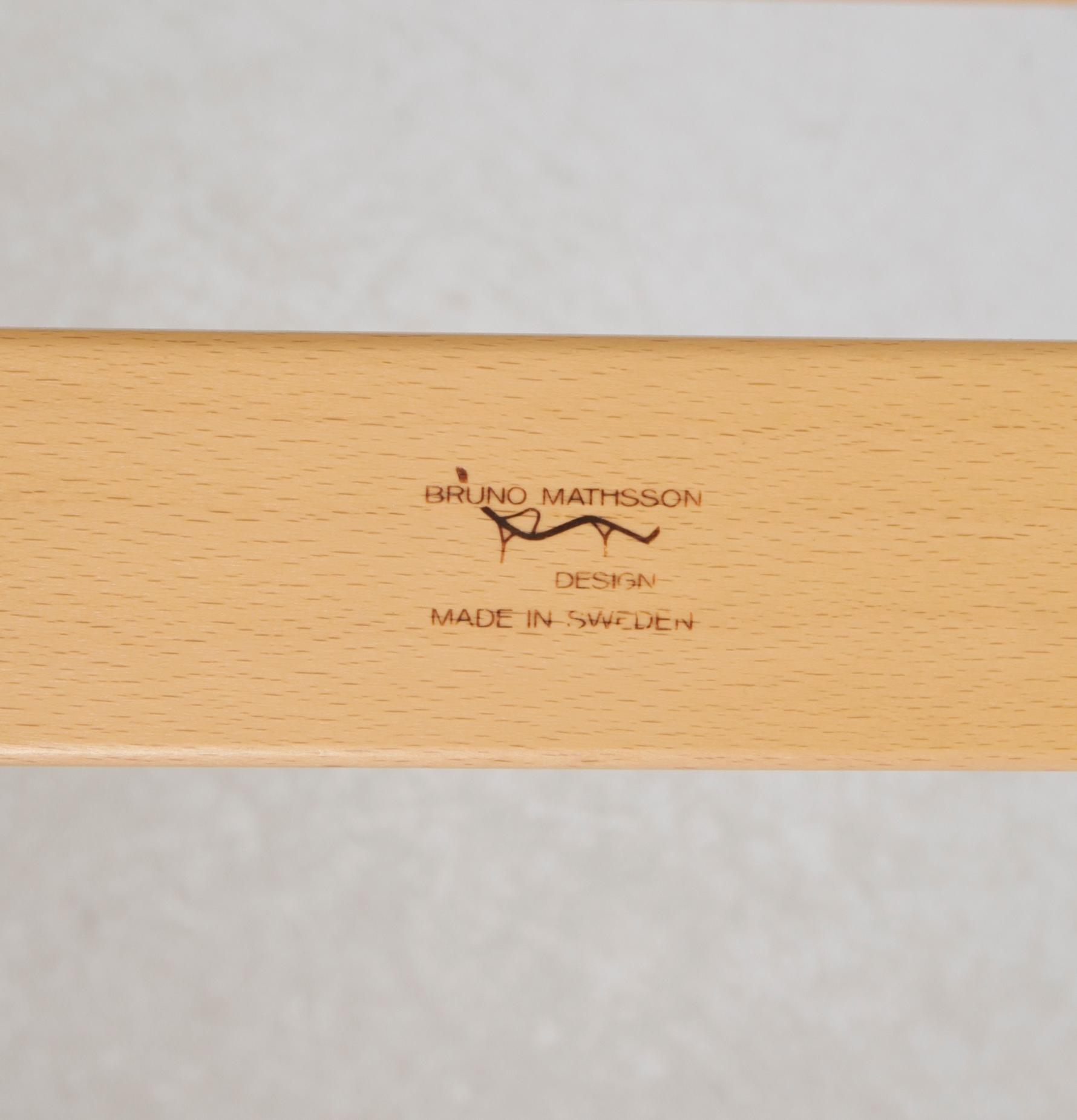 FÅTÖLJ, "Eva", Bruno Mathsson, Värnamo, 2006.