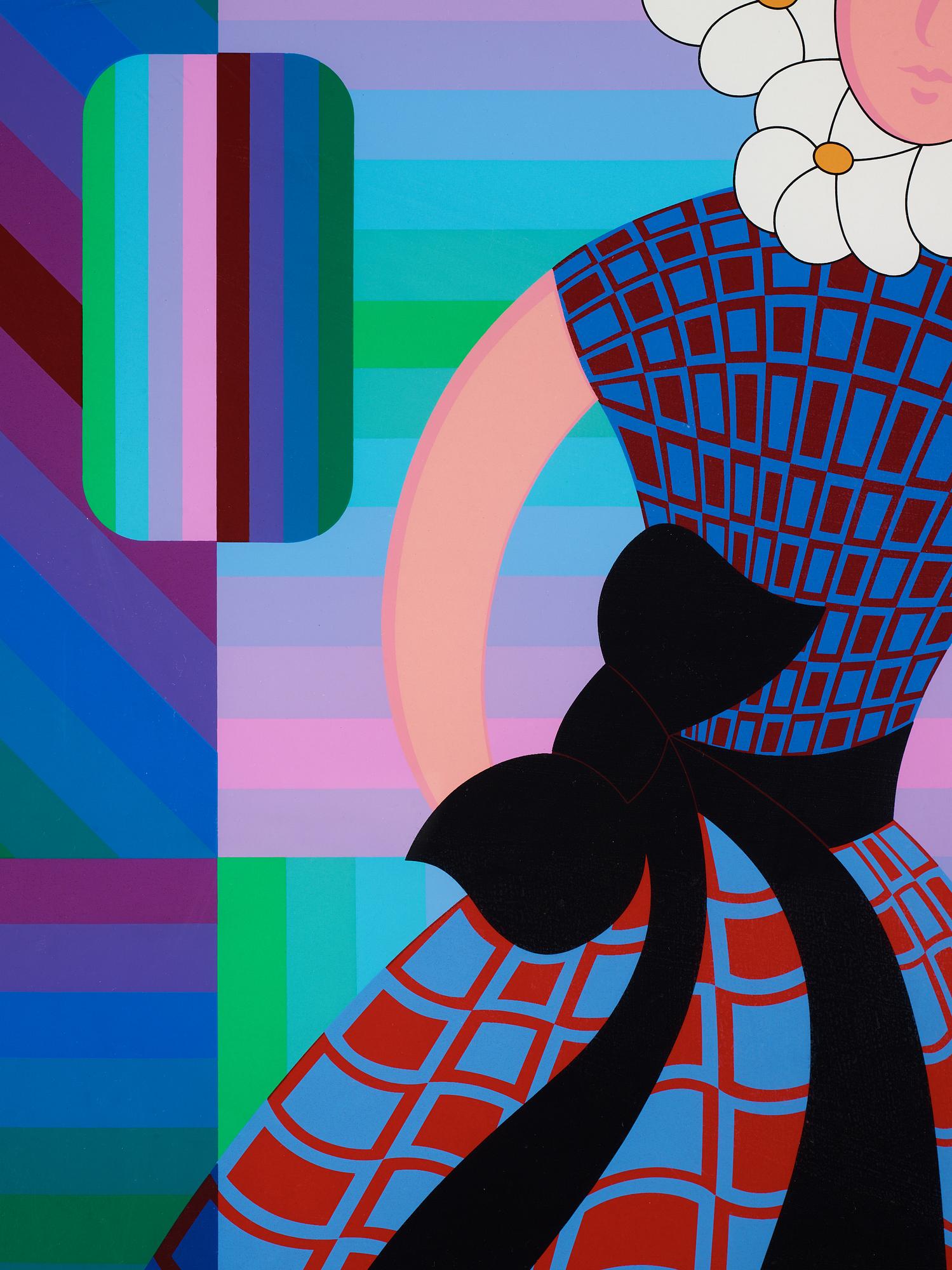 Victor Vasarely, silkscreen in colours, signed 69/275.