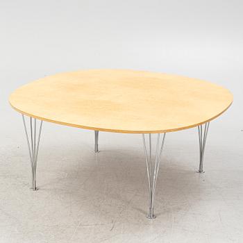 Bruno Mathsson & Piet Hein, a 'Supercirkel'  coffee table, Bruno Mathsson International, Värnamo.