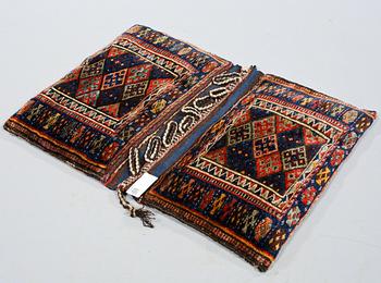 SADELVÄSKA, orientalisk, 1900-talets slut.