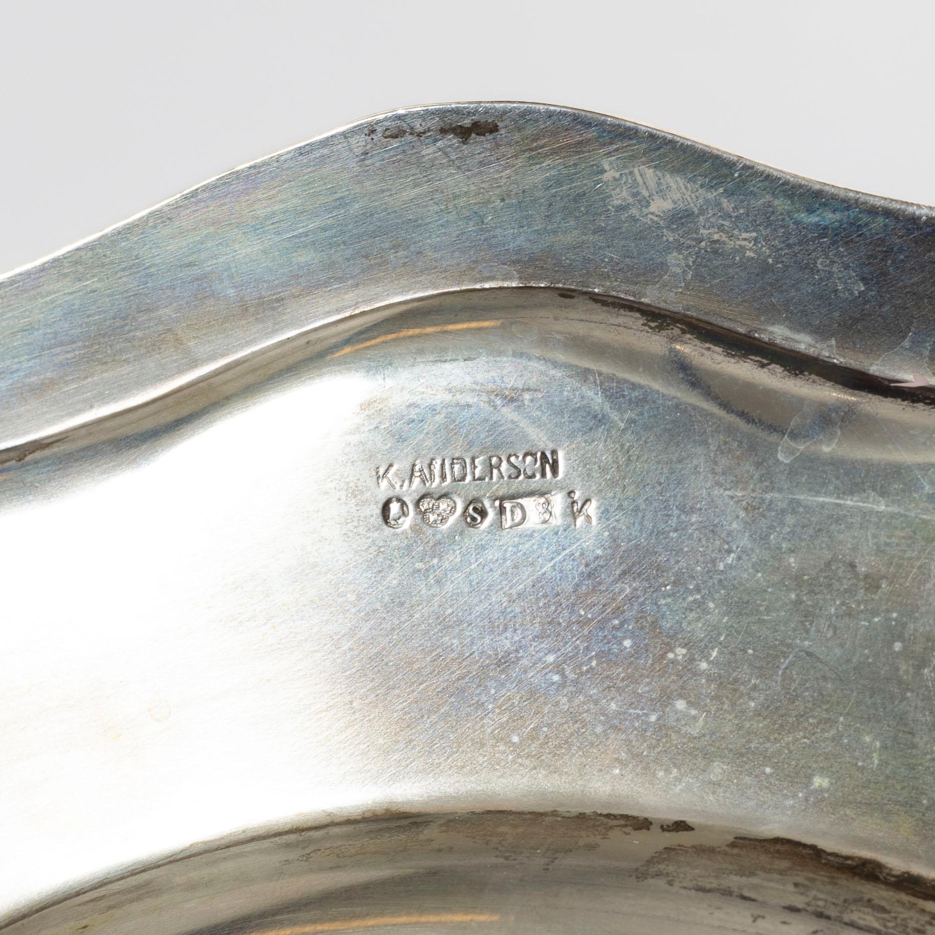 Dishes, 6 pcs, silver, Sweden, first half of the 20th century.