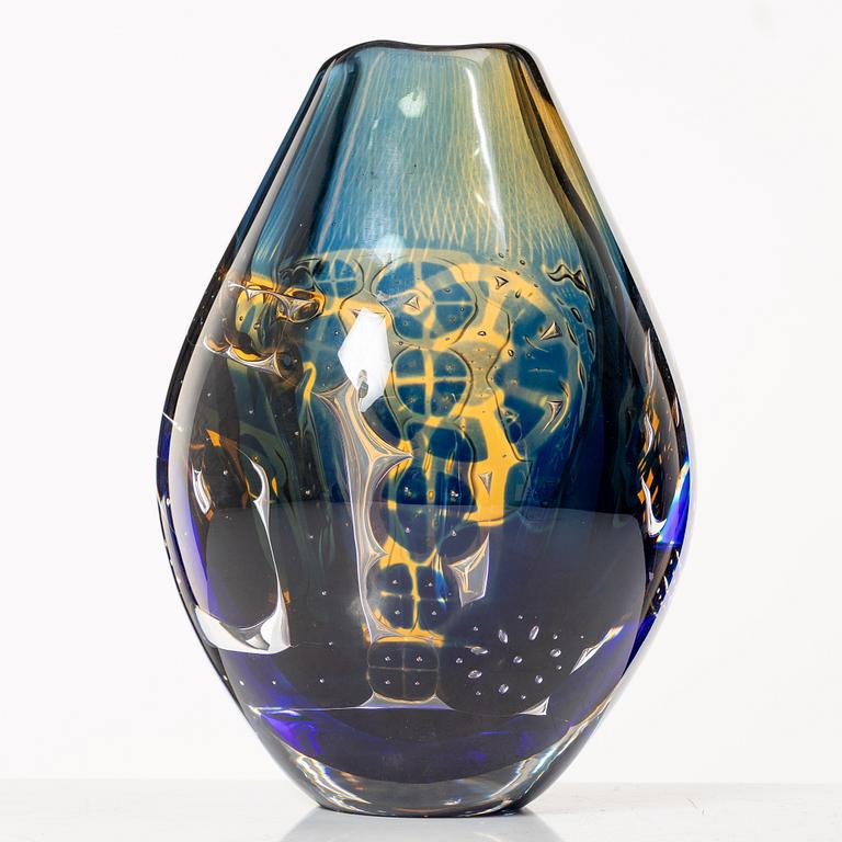 Edvin Öhrström, vas, glas, ariel, Orrefors.