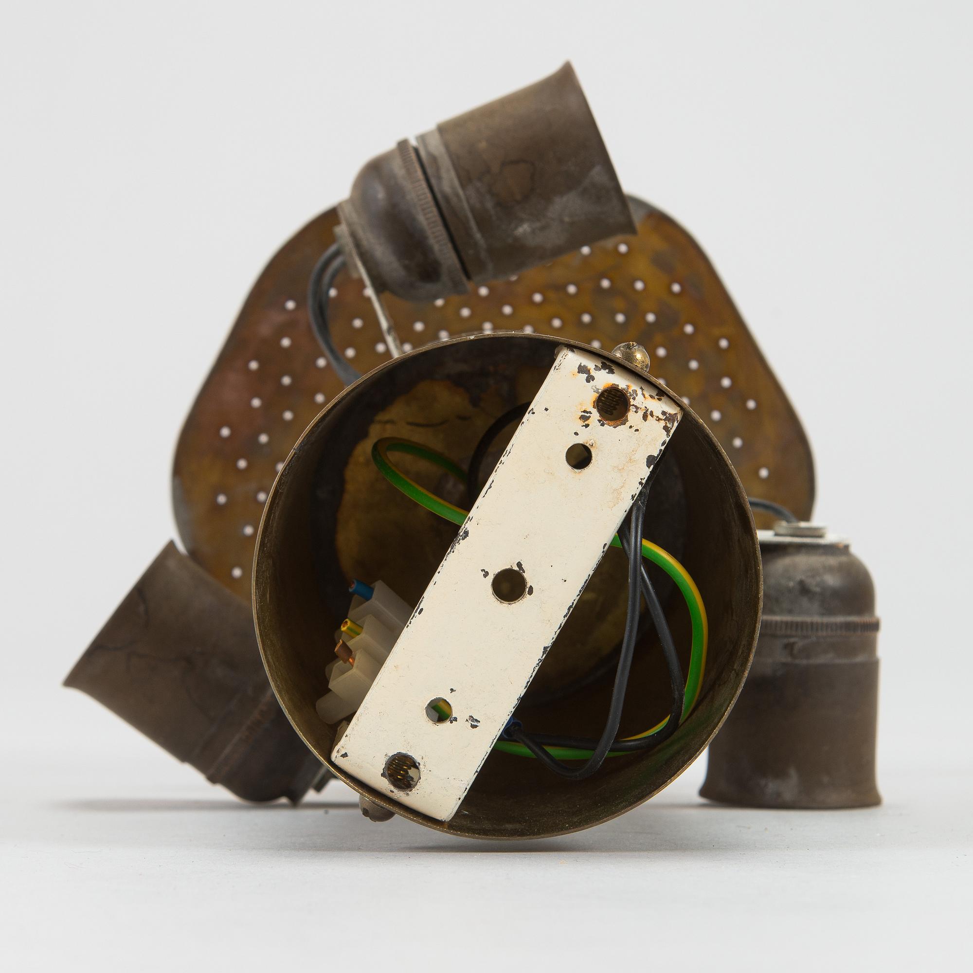 Paavo Tynell, Ceiling lamp for Taito. Made to order 1950.