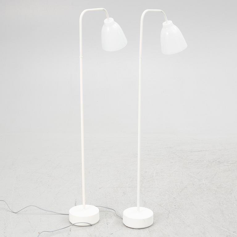 Cecilie Manz, a pair of floor lamps "Caravaggio", Denmark.