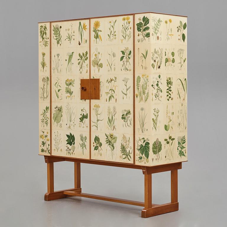 Josef Frank, a "Flora" cabinet, Svenskt Tenn, Sweden, model 852.