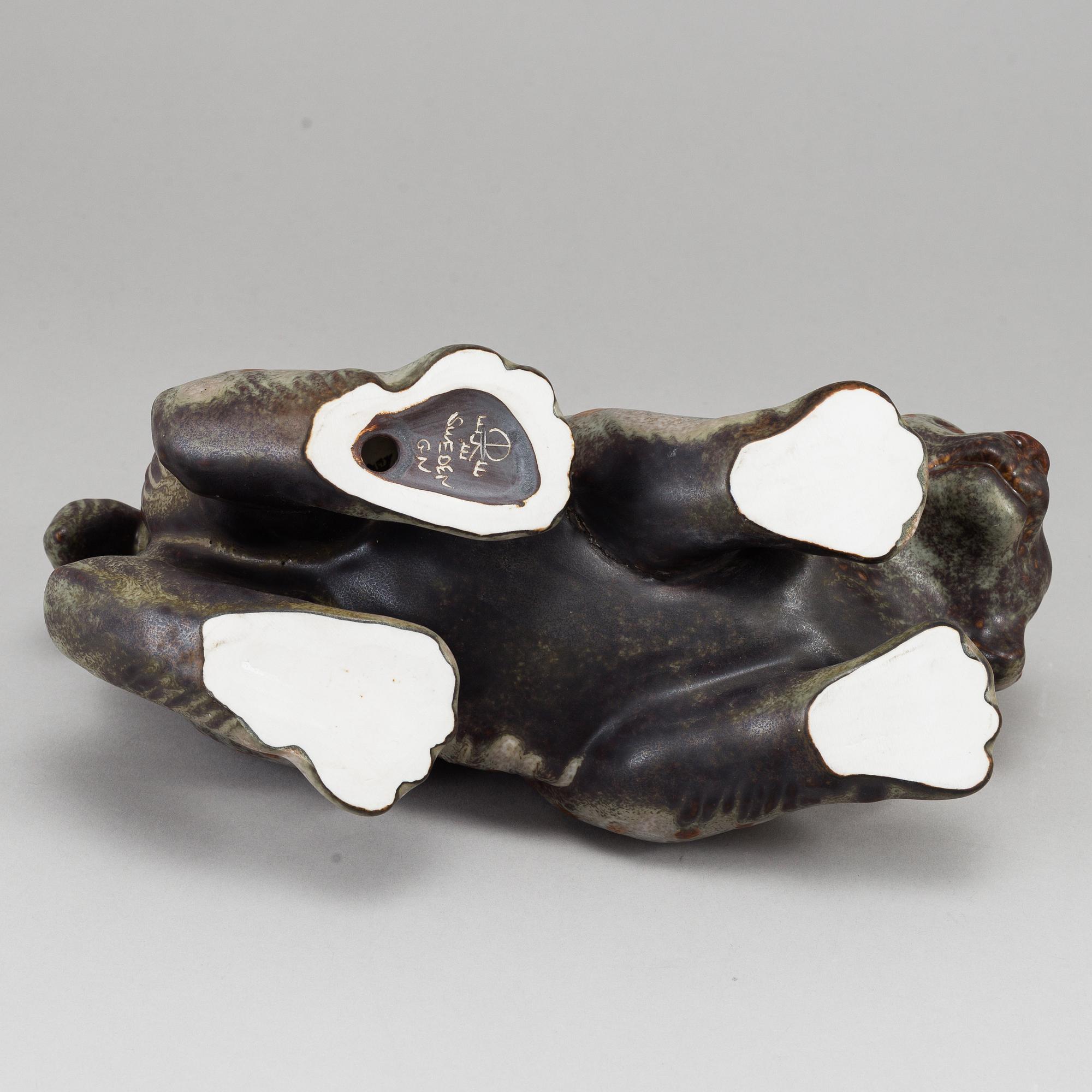 GUNNAR NYLUND,  figurin, stengods, Rörstrand.