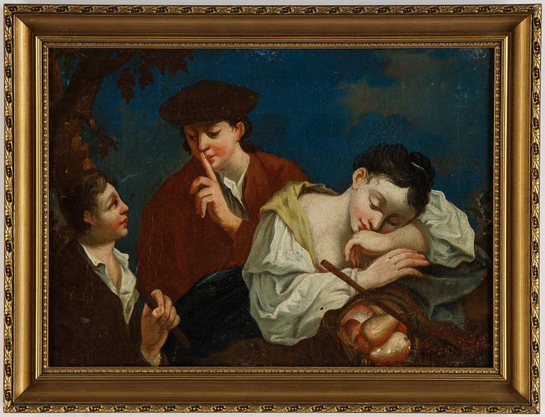 Gioavanni Batista Piazetta, in the manner of, oil on canvas/panel.