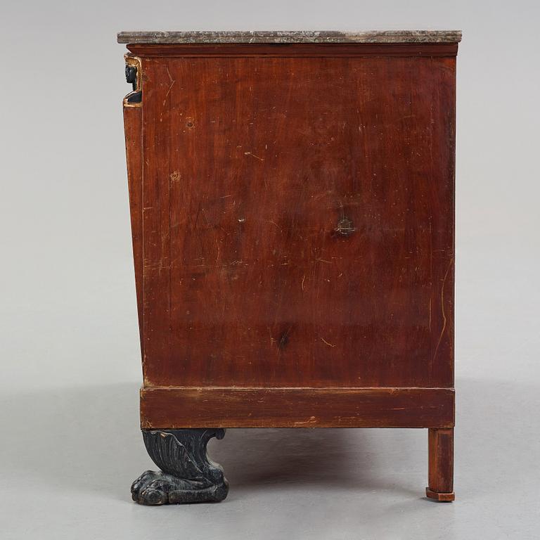 An Empire commode, beginning of the 1800's.