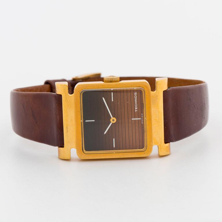 TECHNOS, wristwatch, 21 mm,
