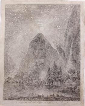 Elias Martin · MARTIN, ELIAS, etsning, 1800-tal. 