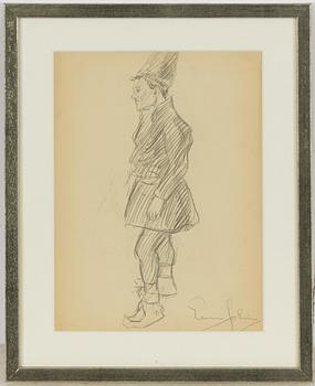 Einar Jolin, Stående same, Yngre gosse a tergo.