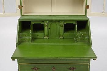 Skåp, rokokostil, Åmells möbler, daterat 1973.