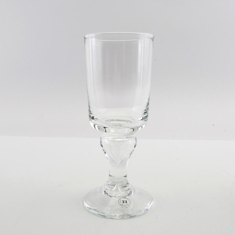 Servis, 24 dlr "Antik", Reijmyre glasbruk, 1900-talets andra hälft.