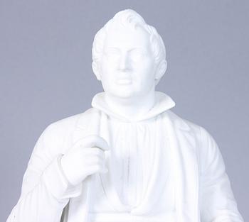 FIGURIN, parian, Kongl Dansk, stmpl "Eneret".