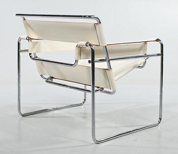 FÅTÖLJ, "Wassily", Marcel Breuer, Gavina, Made in italy, 1980-tal.