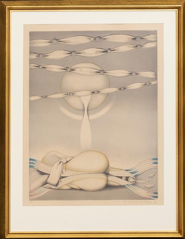 BERT JOHNNY NILSSON, 5 signed and numbered etchings.