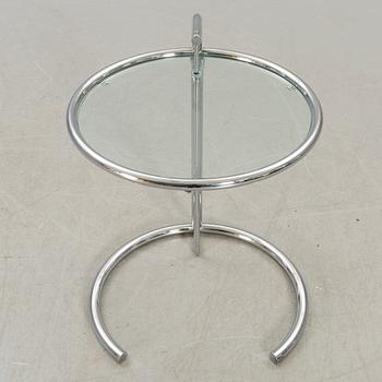 Eileen Gray, side table "E1027" licensed by Aram designs ClassiCon, late 20th century.