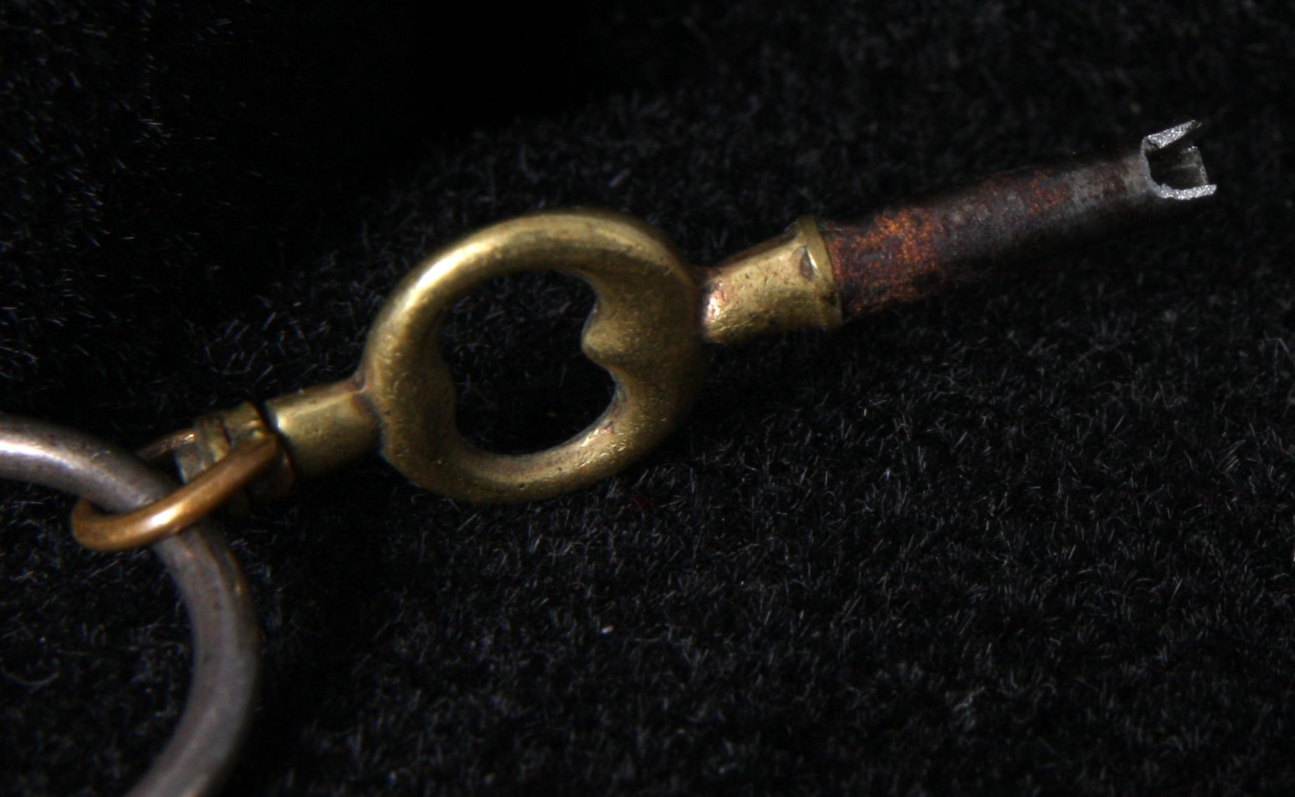 FICKUR, delvis silver, 1700/1800-tal.