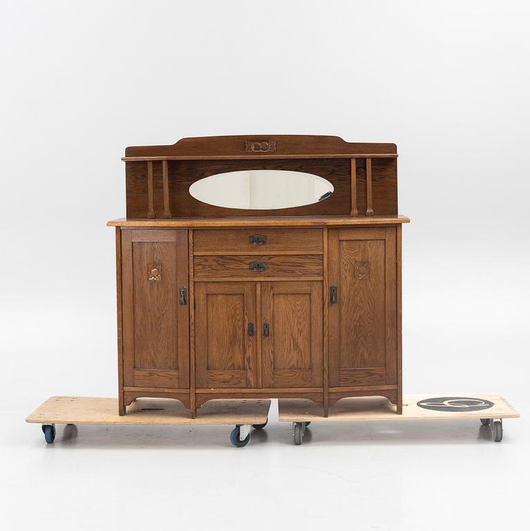 A Jugend sideboard, early 20th century.