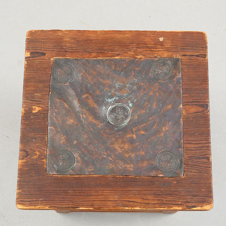 PLÅTMYNT, koppar, 4 Daler, Adolf Fredrik av Sverige, 1755.