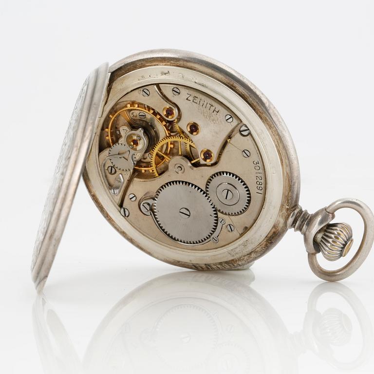 ZENITH, fickur, savonett, ankargång, 51 mm.