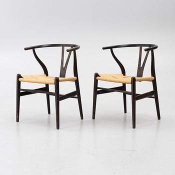 Hans J. Wegner, A pair, Y Chair / CH 24, Carl Hansen & Søn, Denmark.