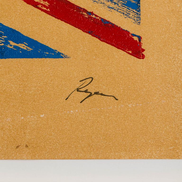 RICHARD RYAN, monoprint, signerad.