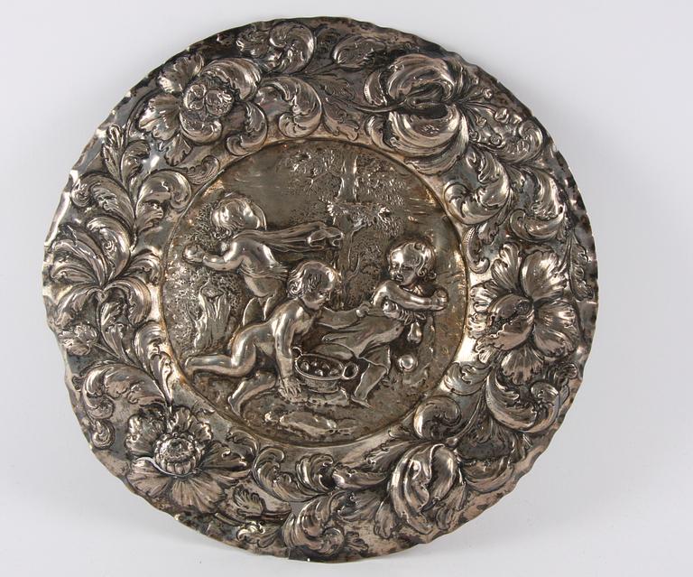 FAT, sannolikt silver, barockstil, ostämplat.