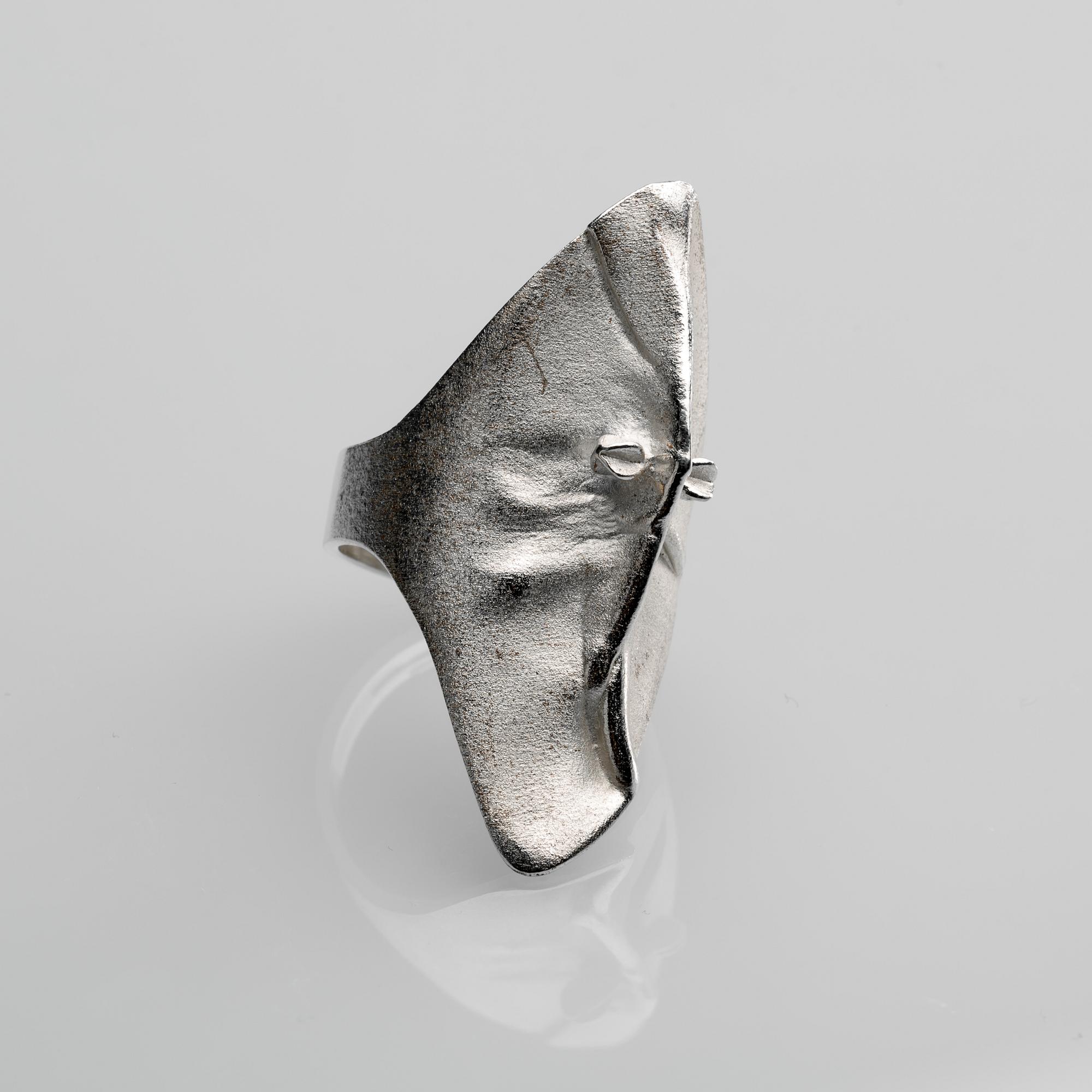RING, sterlingsilver, Björn Weckström, Lapponia, 2000. Vikt ca 18 g.