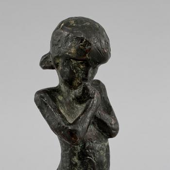 SKULPTUR, brons, signerad Eva B och numrerad III/XX, 1900-tal.