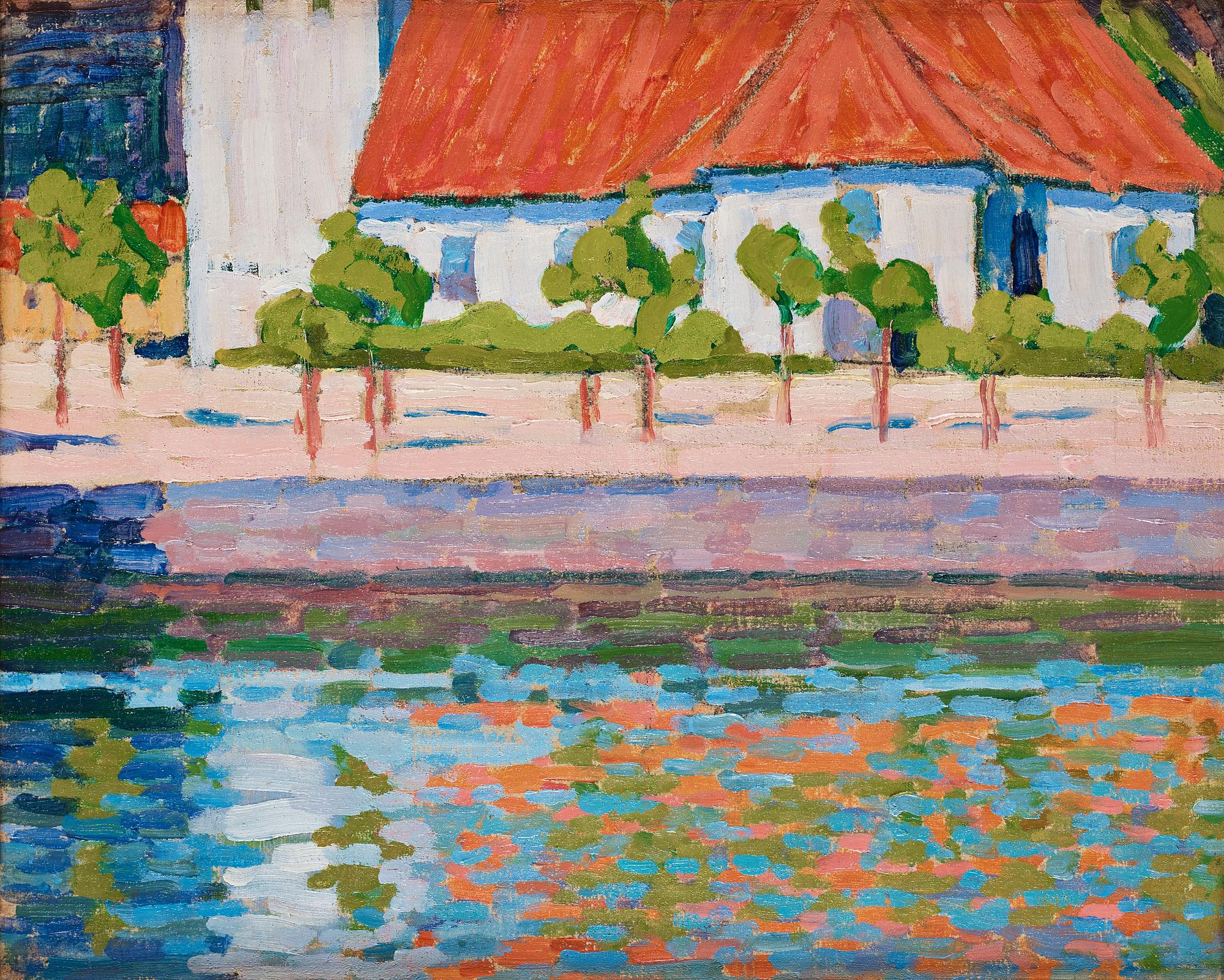 Agnes Cleve, Motif from the West coast.