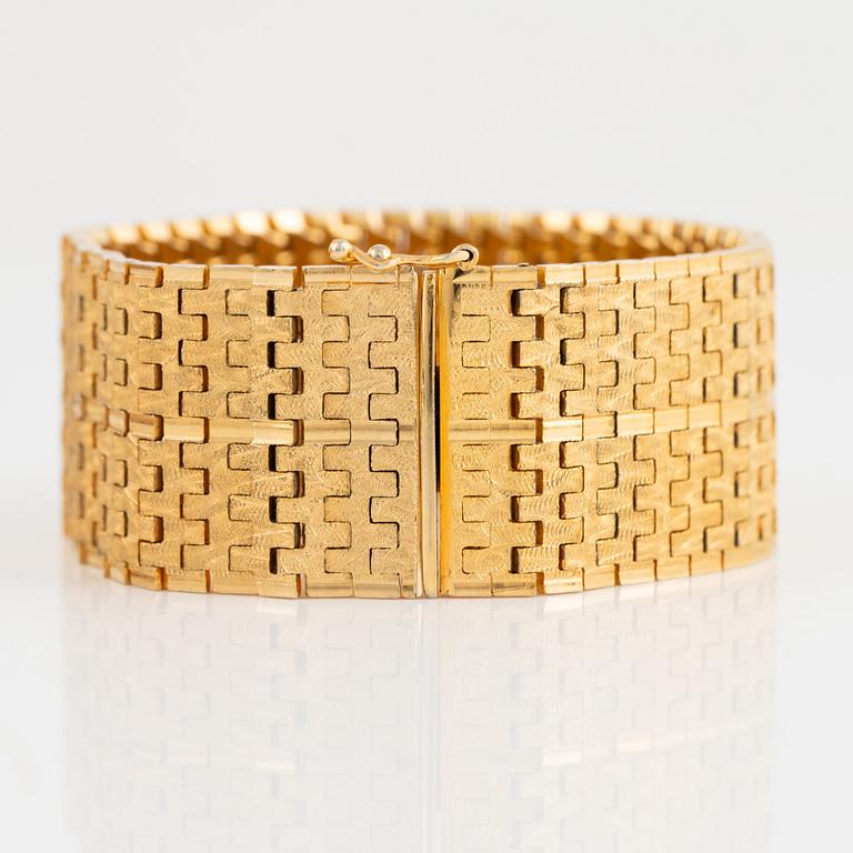 Bracelet, gold 750/18k.
