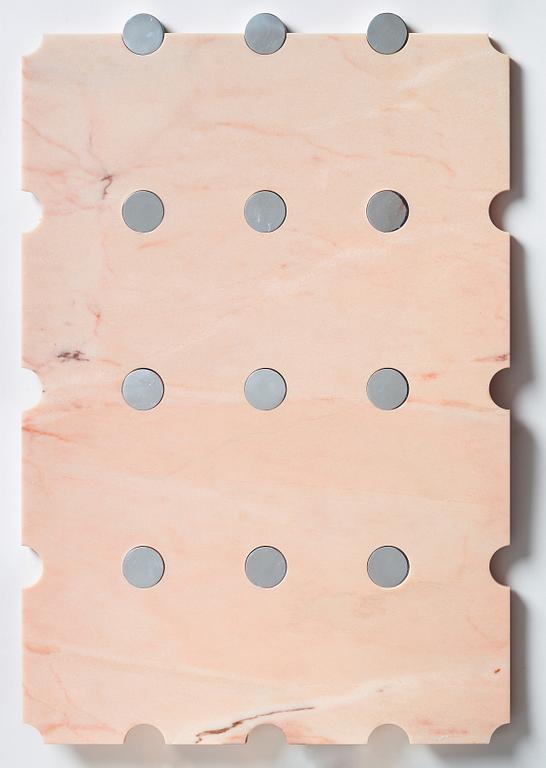 GEORGE HENRY LONGLY, marble and stainless steel.