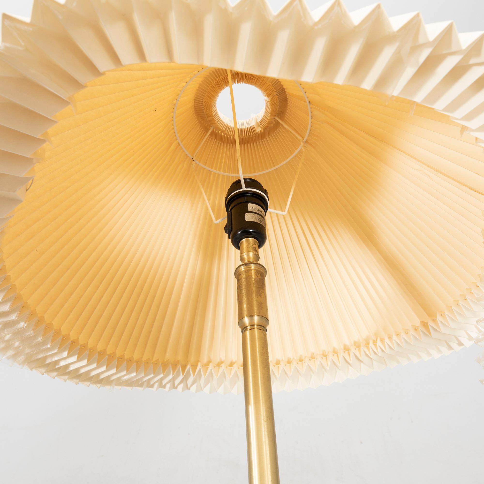 Kaare Klint, floor lamp model 339 from the late 20th century.