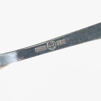 Parti bestick, silver, 36 delar, varierande modeller, mestadels Sverige, bl.a. C.G.Hallberg.