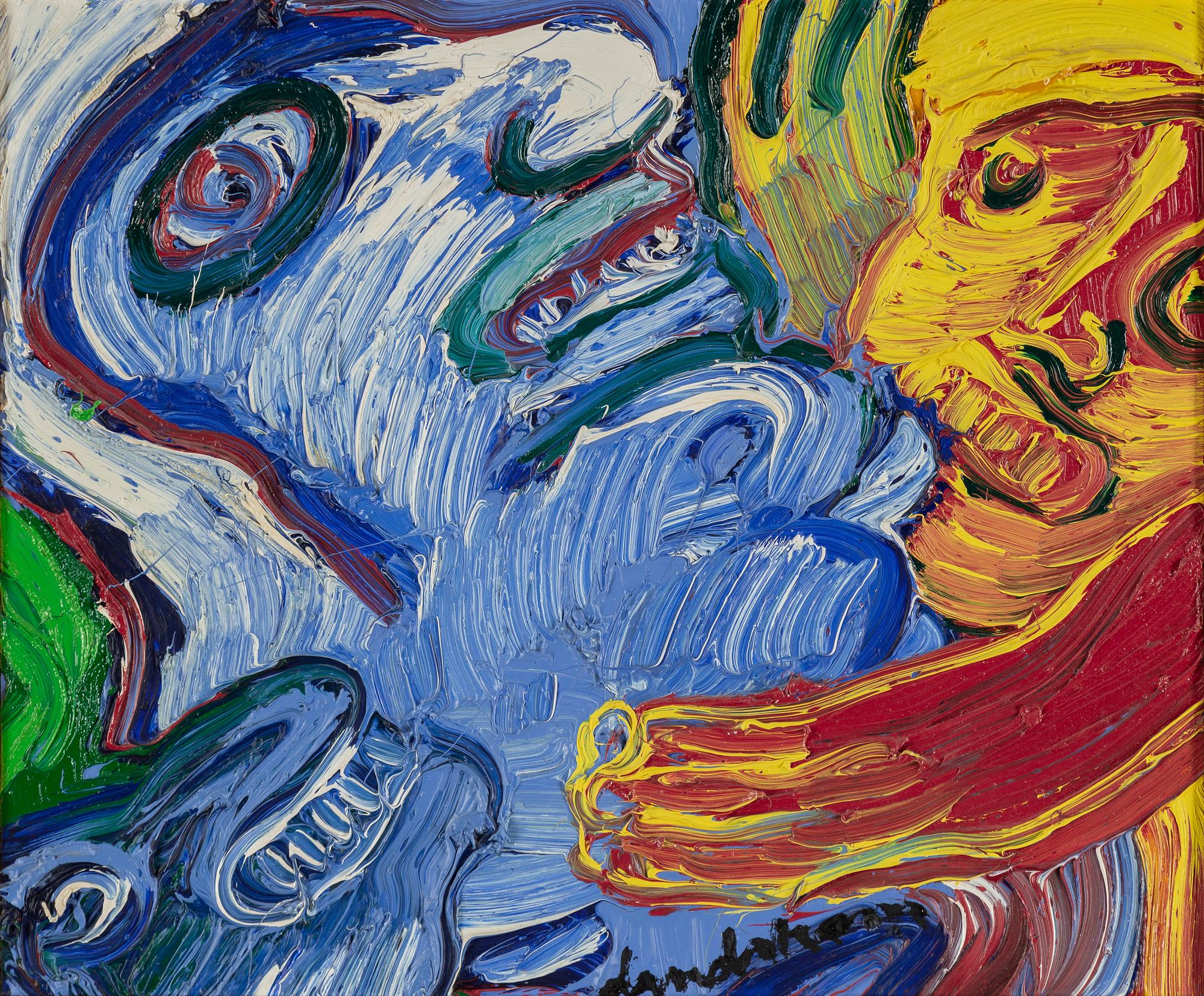BENGT LINDSTRÖM, oil on canvas, signed.