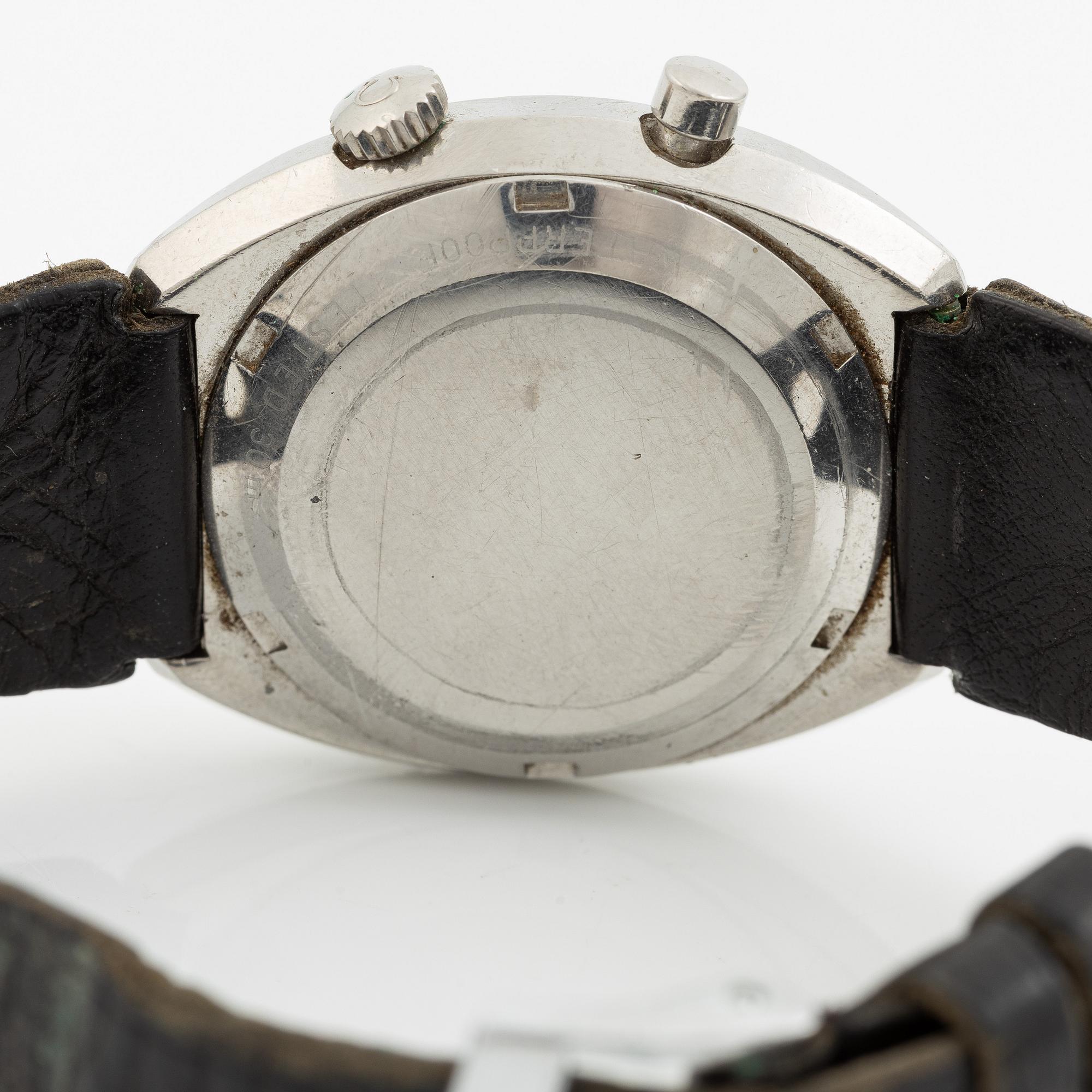 Omega, Chronostop, chronograph, wristwatch, 35 mm.