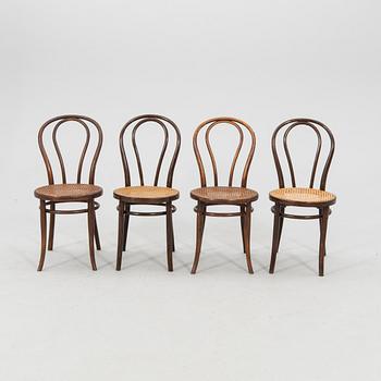 Chairs 4 pcs, 2 pcs Thonet from the first half of the 20th century.