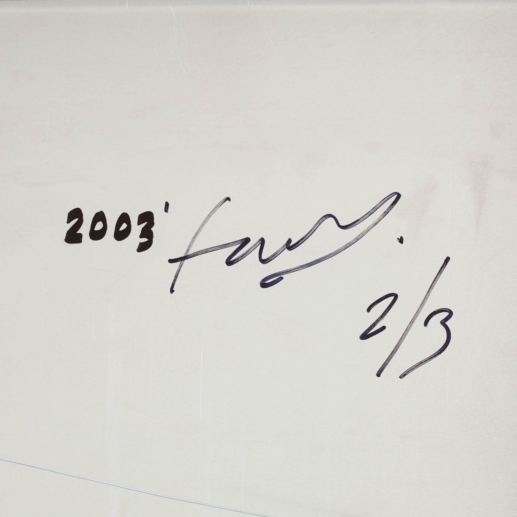 Juan Pedro Fabra Guemberena, Untitled, 2003.