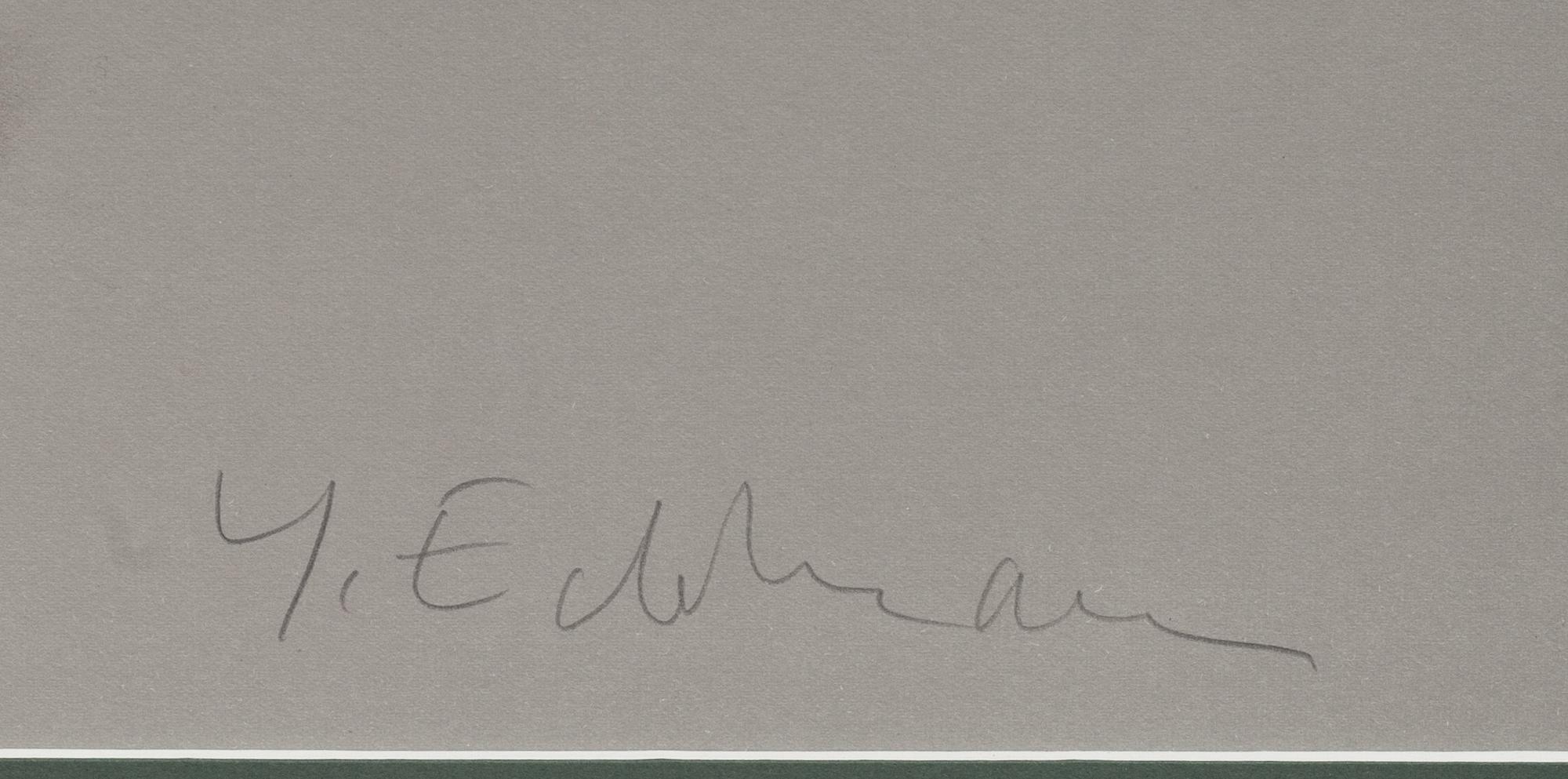 YRJÖ EDELMANN, färglitografi, signerad och numrerad 140/199.