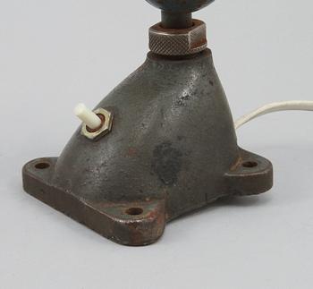 VÄGGLAMPA, industri, omkring 1900-talets mitt.