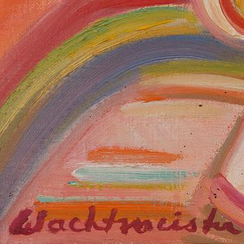 ULLA WACHTMEISTER, oil on canvas, signed.
