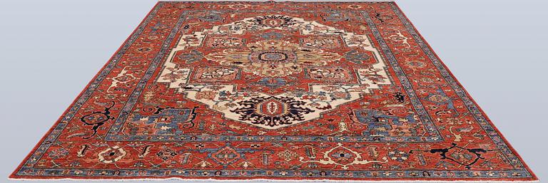 A Zigler Heriz design carpet, 306 x 250 cm.