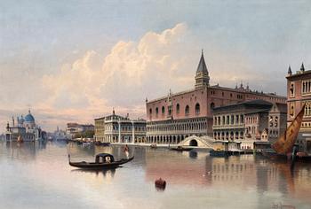 264. Karl Kaufmann, View from Venice.
